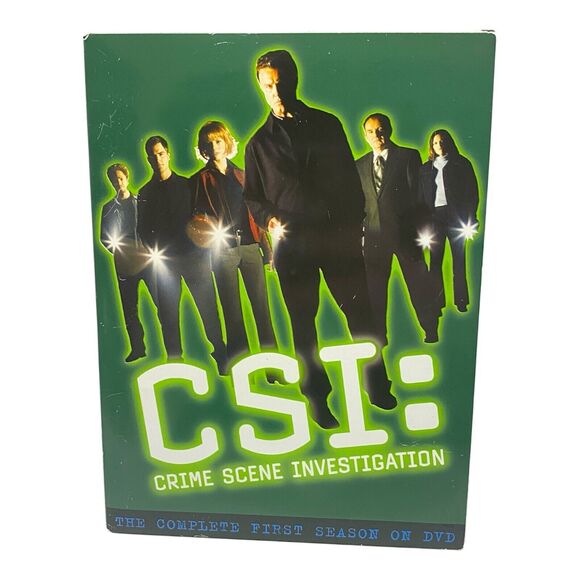 CSI Crime Scene Investigation The Complete First Season DVD 6 Disk Set - Picture 1 of 16
